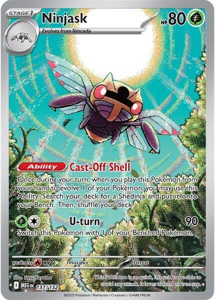 Auction card for Ninjask