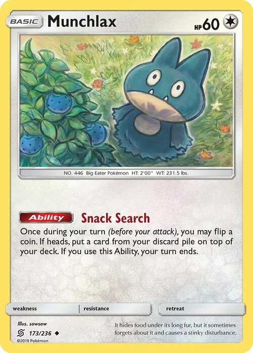 Munchlax Lv.8