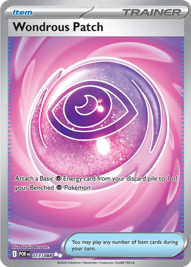 Auction card for Wondrous Patch
