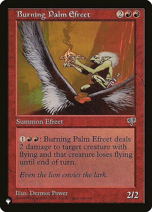 Burning Palm Efreet