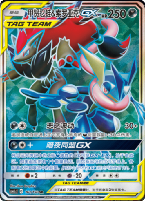 Greninja & Zoroark GX