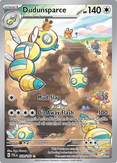 Auction card for Dudunsparce