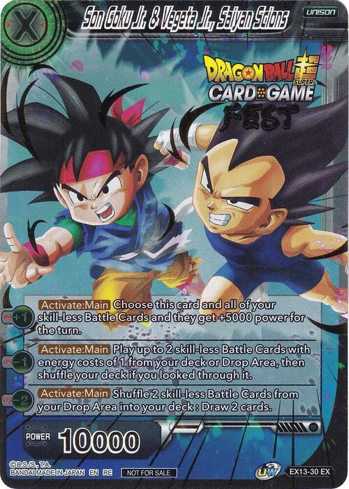 Son Goku Jr. & Vegeta Jr., Saiyan Scions