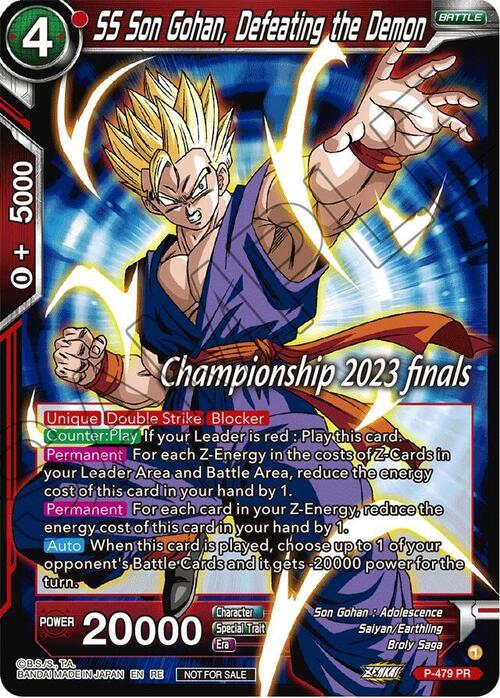SS Son Gohan, Defeating the Demon