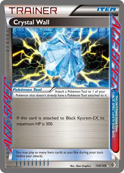 Auction card for Crystal Wall