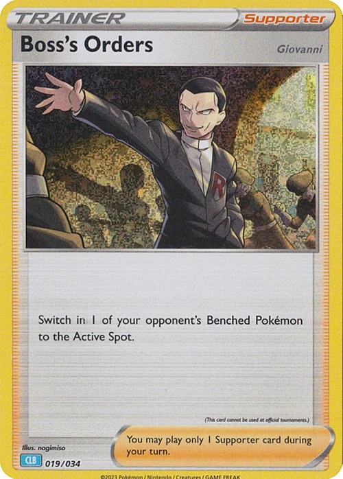 Boss's Orders - Giovanni