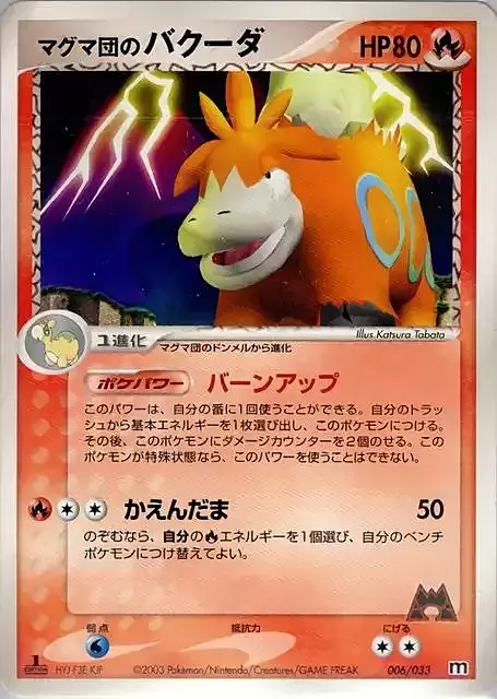 Team Magma's Camerupt
