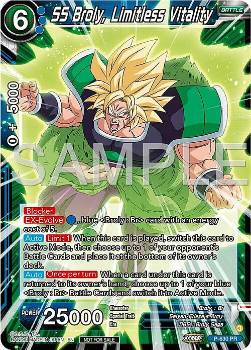 SS Broly, Limitless Vitality